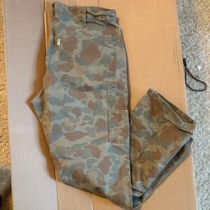 Men's Camouflage carpenter pants